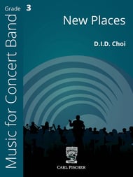 New Places Concert Band sheet music cover Thumbnail